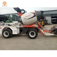 1.2cbm Self loading Concrete Mixer Truck