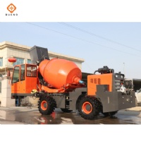 1.6cbm Self loading Concrete Mixer Truck